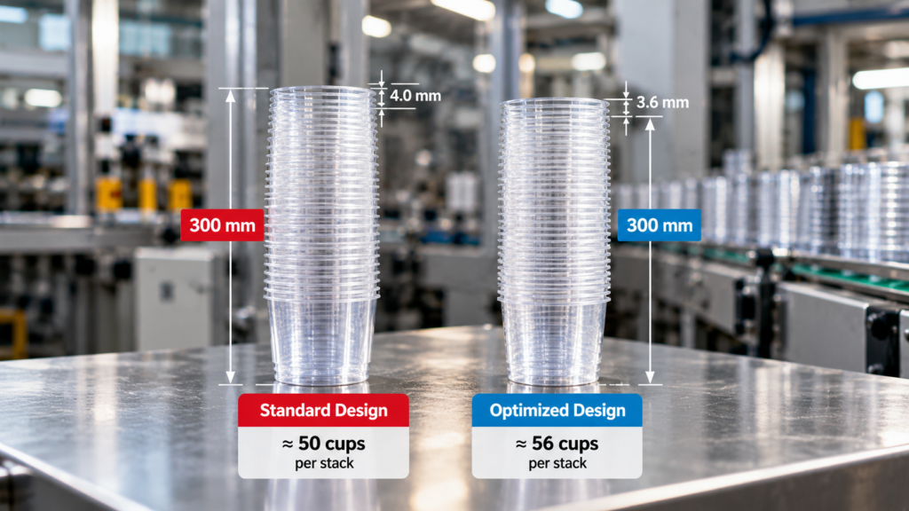 Thermoforming Stacking Rim Optimization